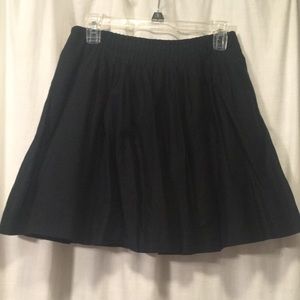 Navy cotton skirt